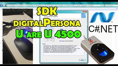 digital persona 4500 sdk download|GitHub .